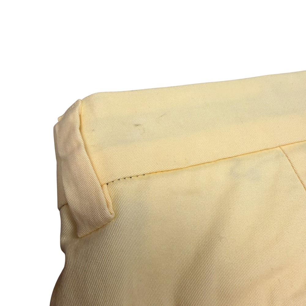 Vineyard Vines Mens Breaker Shorts Yellow Chino Cotton Stretch Size 35 Golf Prep - Picture 6 of 8